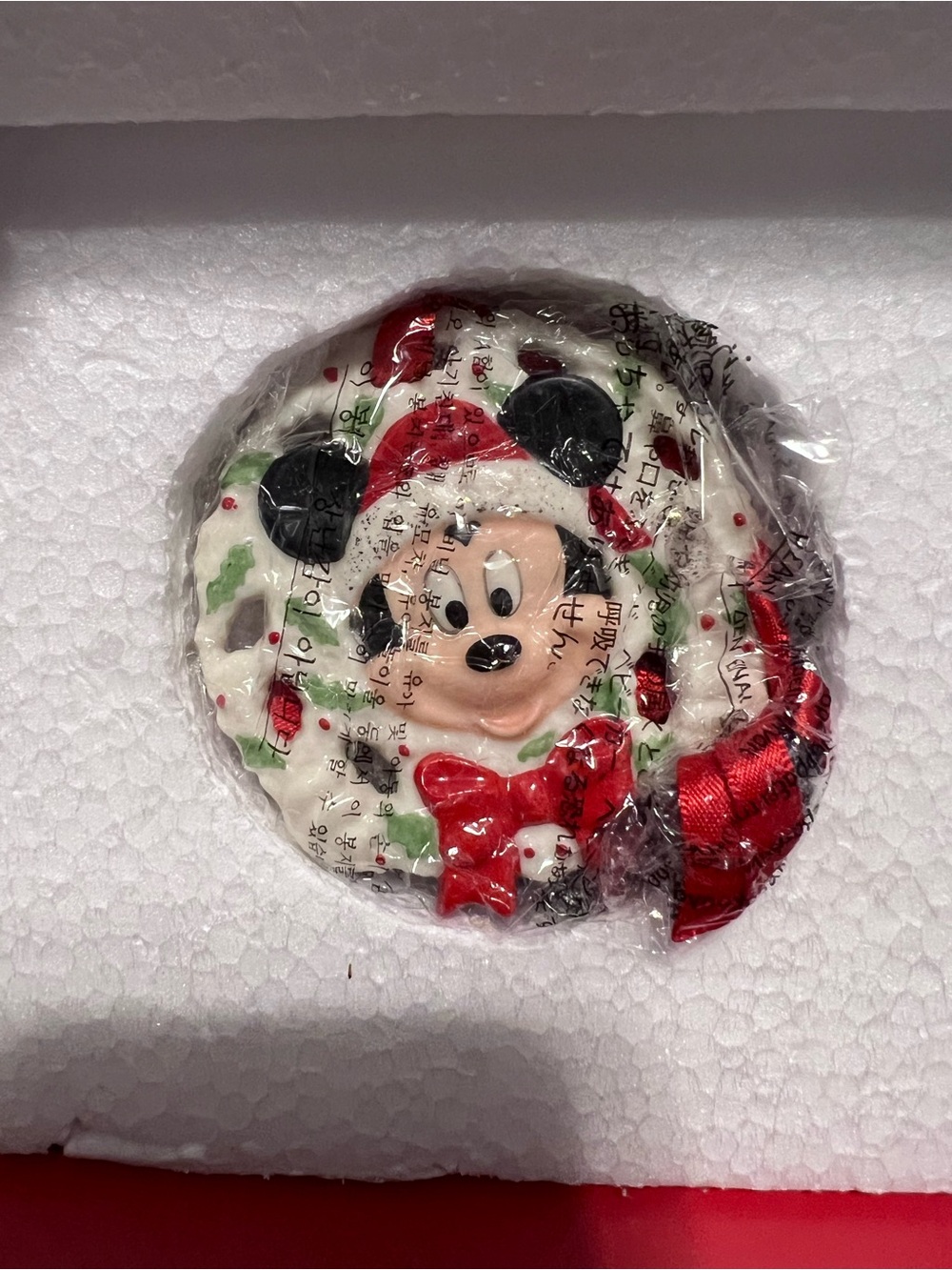 Lenox Disney Showcase Pierced Mickey Ornament Charm 2.6" 842787 NIB New